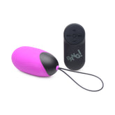 21X XL Silicone Vibrating Egg - Purple